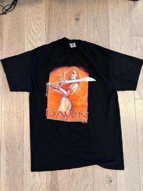 Vintage 1999 Dawn: The Return of the Goddess Comic T-Shirt
